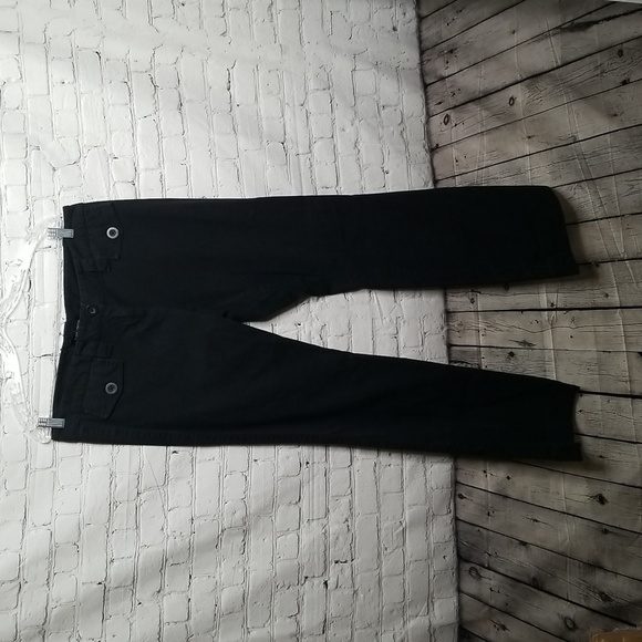 Moda International Pants - Moda International Y2K Wide Leg Black Pants Size 12 Tall EUC